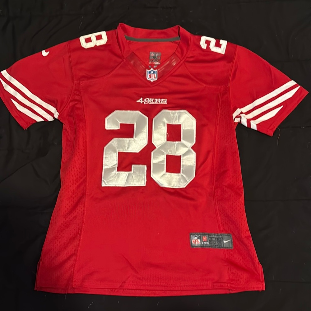 49er Carlos Hyde #28 Jersey